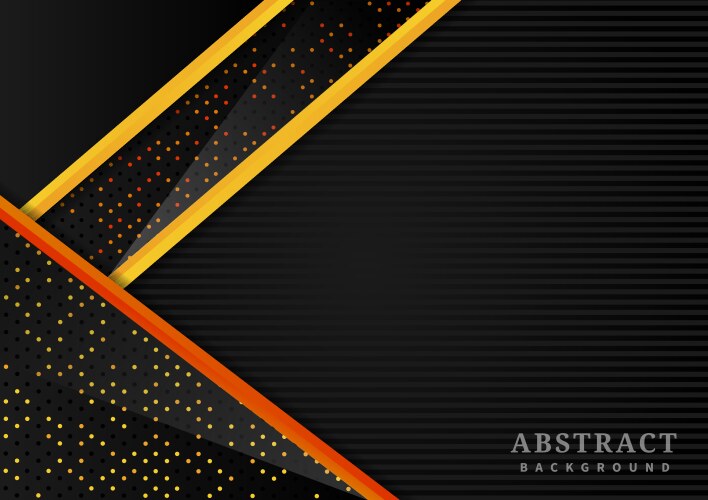 Abstract triangle geometric overlap layer vector image