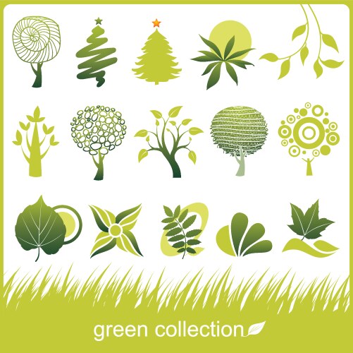 Tree logos Royalty Free Vector Image - VectorStock