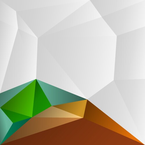 Abstract background from triangles with gradient vector image