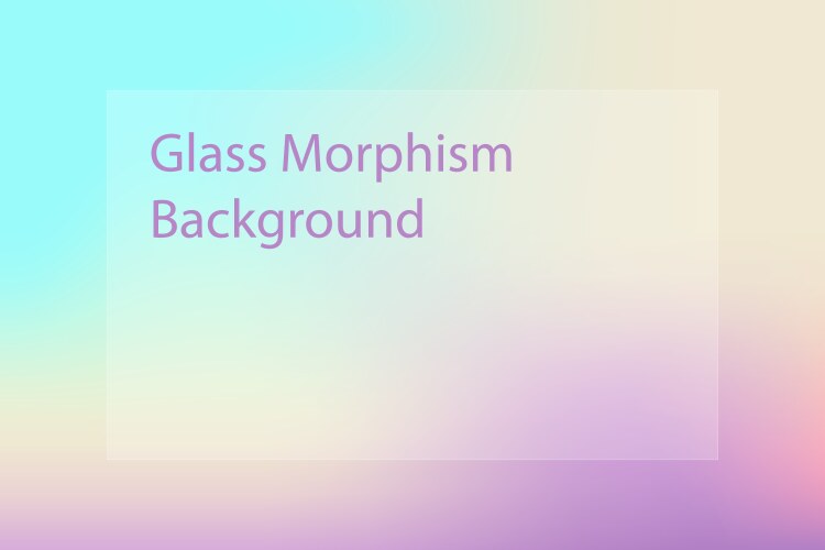 Abstract gradient background transparent frame vector image