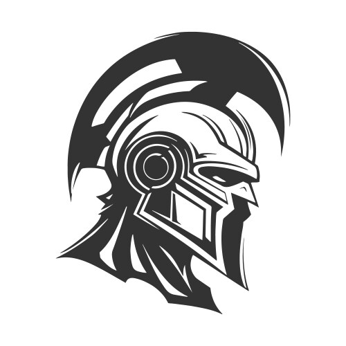 Spartan clip art design Vector Image