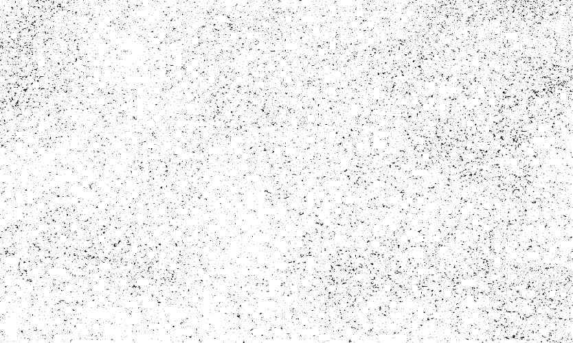 Scratched Grunge Texture - Black & White Vector Image