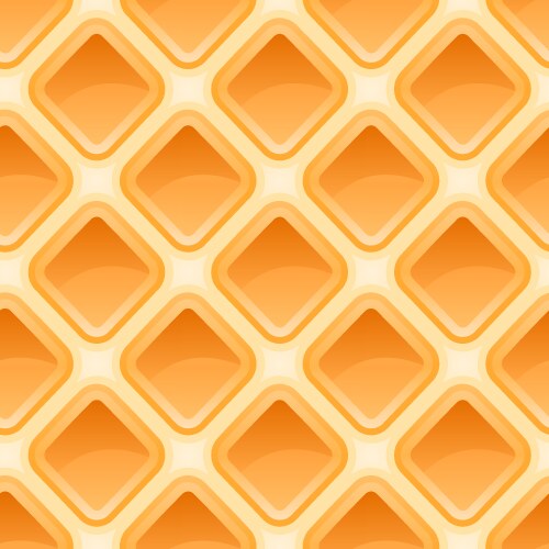 Wafer seamless pattern background ice cream cone Vector Image