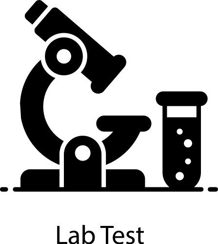 Distillation lab flask Royalty Free Vector Image