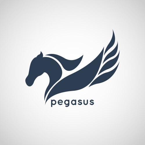 Majestic Pegasus Vector Image