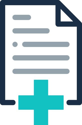 Check document logo icon design Royalty Free Vector Image
