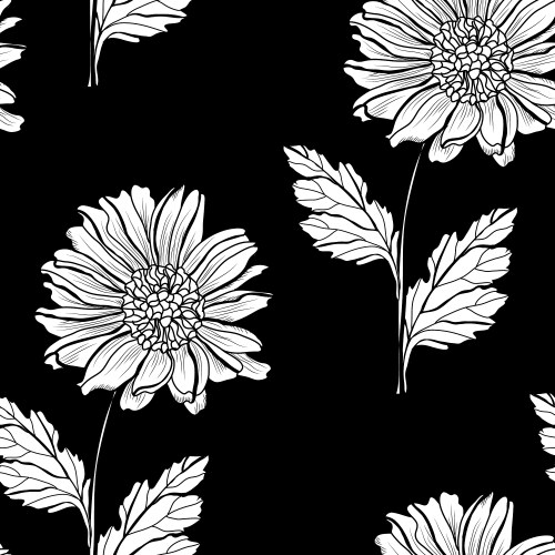 Floral seamless pattern Vector Image