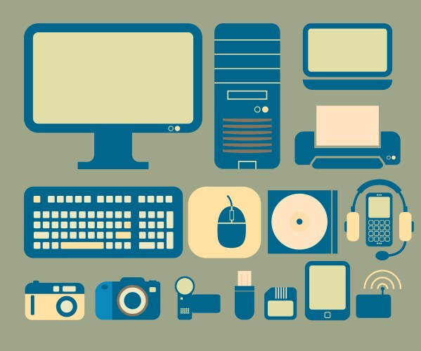 Computer Electronics Vector Images (over 430,000)