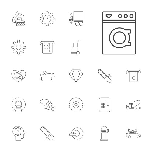 100 icons (36835441) – Free Vector | VectorStock