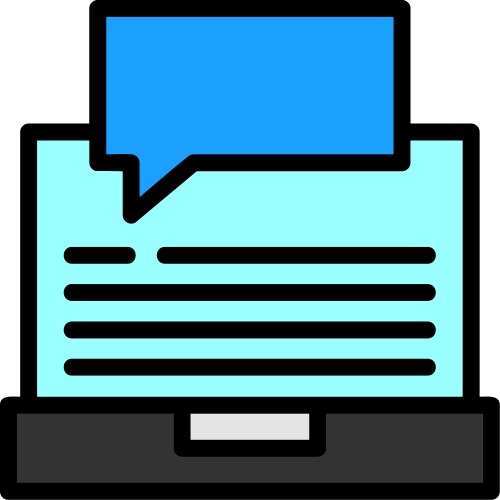 Swift learn line filled style icon design vector image