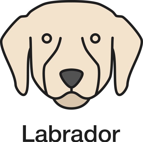 Labrador Cartoon Vector Images (over 6,100)