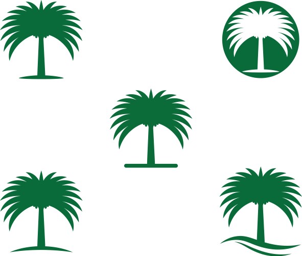 Date tree icon logo Royalty Free Vector Image - VectorStock