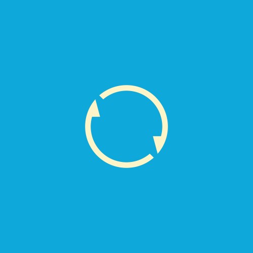 Modern synchronous icons with a simple style vector image