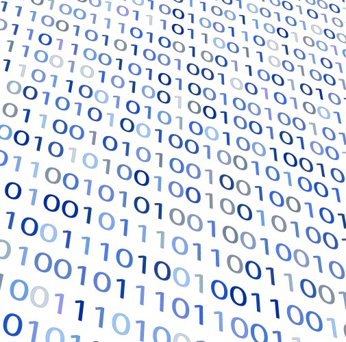 Binary code vector image