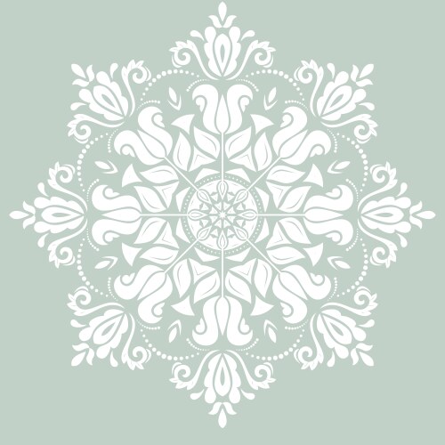 Orient pattern abstract background vector image