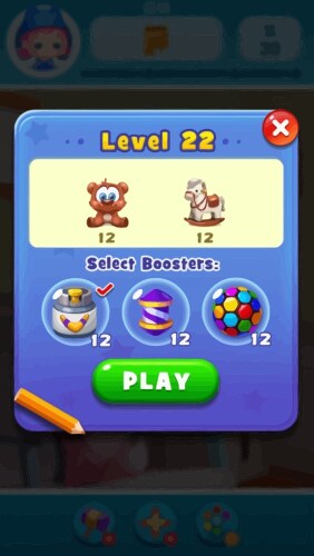 Complete set of level button game ui pop-up icon vector image