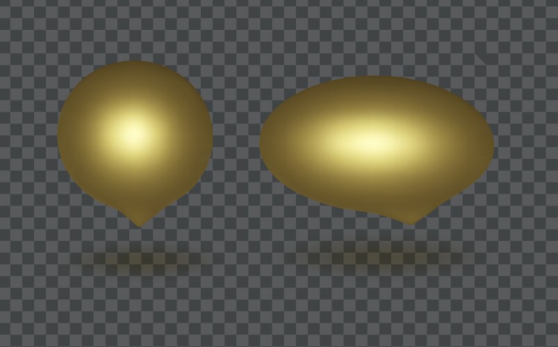 Set of empty colored text bubbles in various vector image