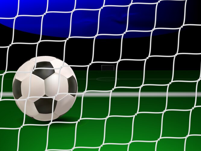 Soccer goal Royalty Free Vector Image - VectorStock