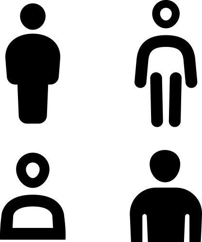 Thinking man with question mark Royalty Free Vector Image