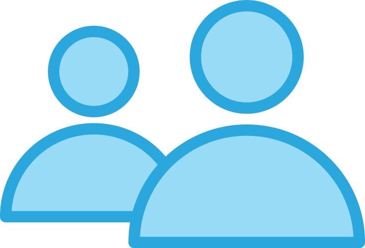 Men avatar icon Royalty Free Vector Image - VectorStock