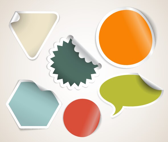 Label templates Royalty Free Vector Image - VectorStock