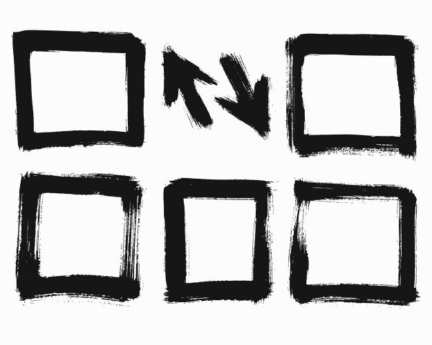 Square grunge red failed stamp Royalty Free Vector Image