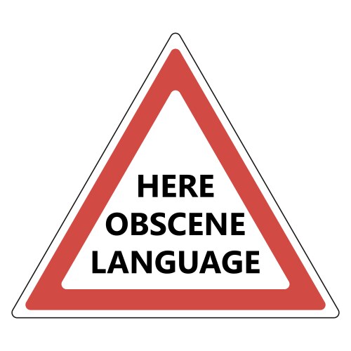 No Bad Language Sign Vector Images (over 680)