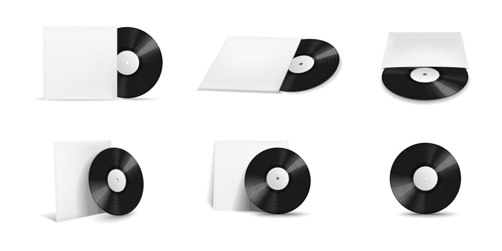 Set of black realistic sock mockups Royalty Free Vector