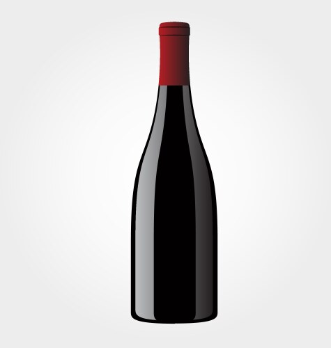 Realistic wine bottle Royalty Free Vector Image