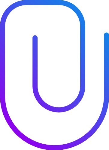File upload button pixel perfect gradient linear vector image