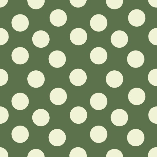 Abstract seamless pattern with polka dot vector image