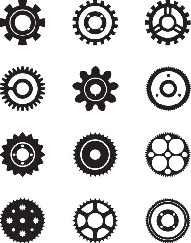 Cogs and gears Royalty Free Vector Image - VectorStock