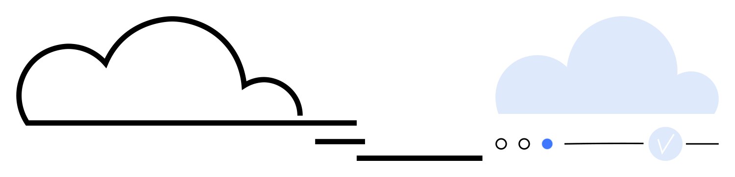 Cloud syncing progress with loading bar vector image