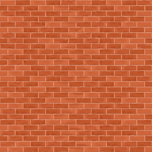 Red brick wall seamless background Royalty Free Vector Image