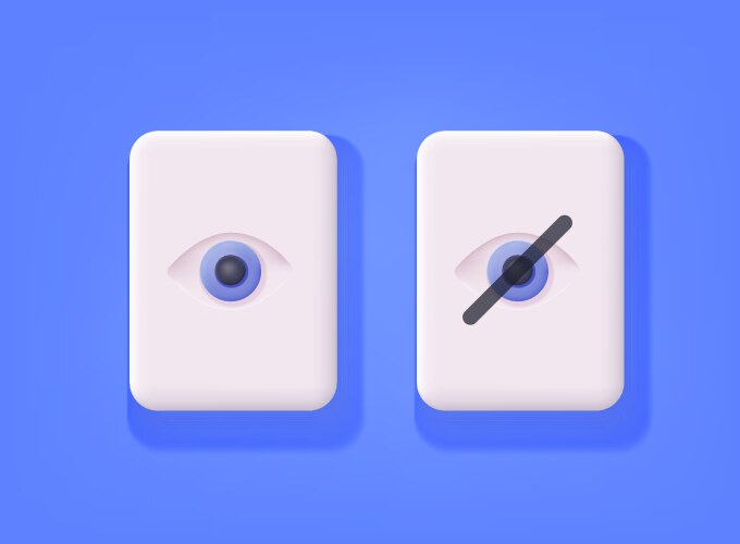 File directory document for app interface 3d web vector image