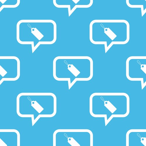 String tag message pattern vector image