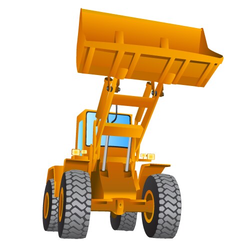 construction machine vector