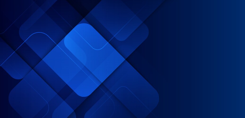 Abstract blue gradient geometric overlay Vector Image