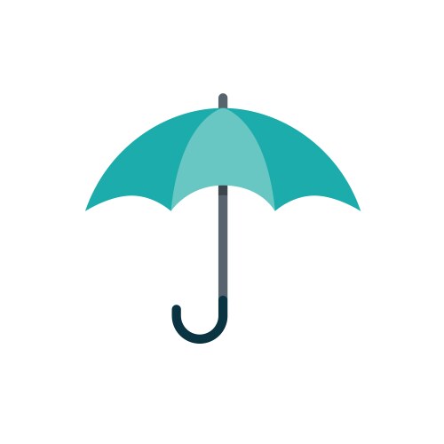 Umbrella icon Royalty Free Vector Image - VectorStock