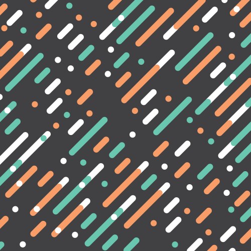 parallel diagonal overlapping color lines pattern vector image