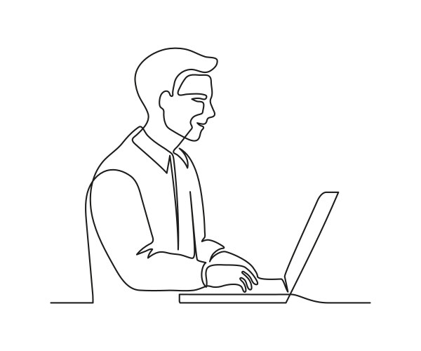 One Line Drawing Work Vector Images (over 15,000)