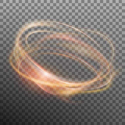 Transparent white light effect background Vector Image