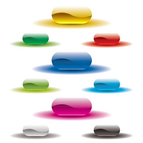 Marble Button Vector Marble button glow Royalty Free Vector Image - VectorStock