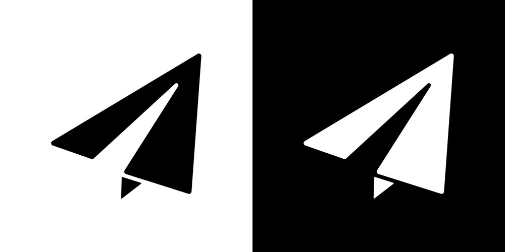 Paper Plane Icons - Doodle Collection Vector Image