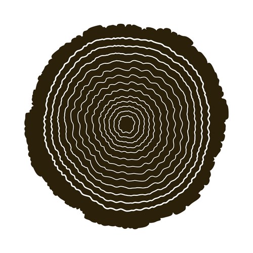 Log Vector Rustic Line Wood log Vector Images & Graphics for Commercial Use | VectorStock