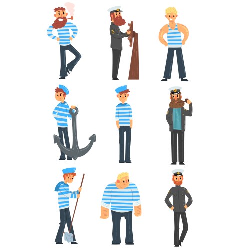 Ship captain Vector Images & Graphics for Commercial Use | VectorStock