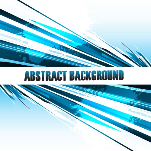 abstract blue background vector image