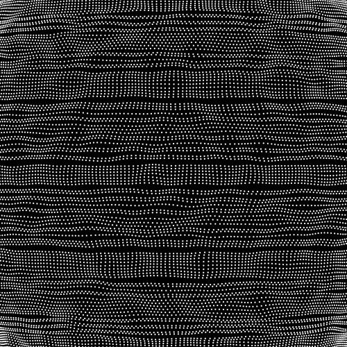 Array with dynamic particles abstract background vector image