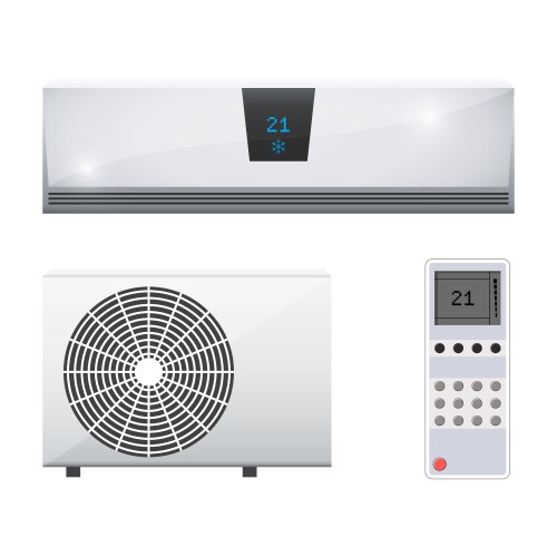 Air condition systems Royalty Free Vector Image