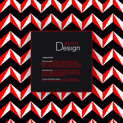 Abstract background with text box vector image